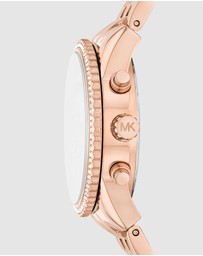 Michael Kors - Ritz Rose Gold Tone Tone Chronograph Watch