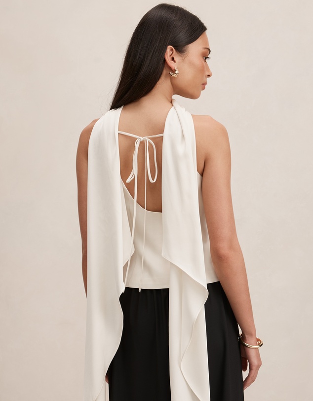 Forever New - Millie High Neck Cape Top