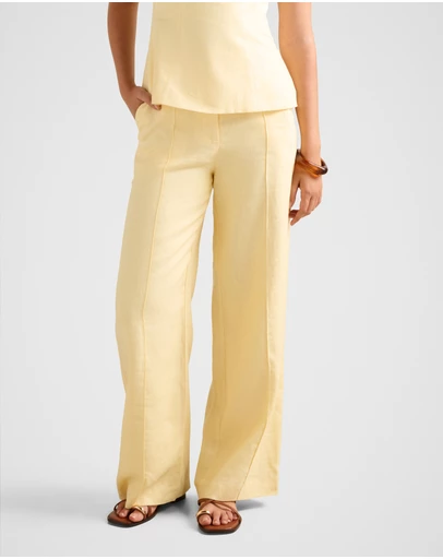 Forever New - Posey Linen Wide Leg Pants