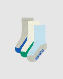 Seed Heritage - Sport Contrast Sock 3 Pack
