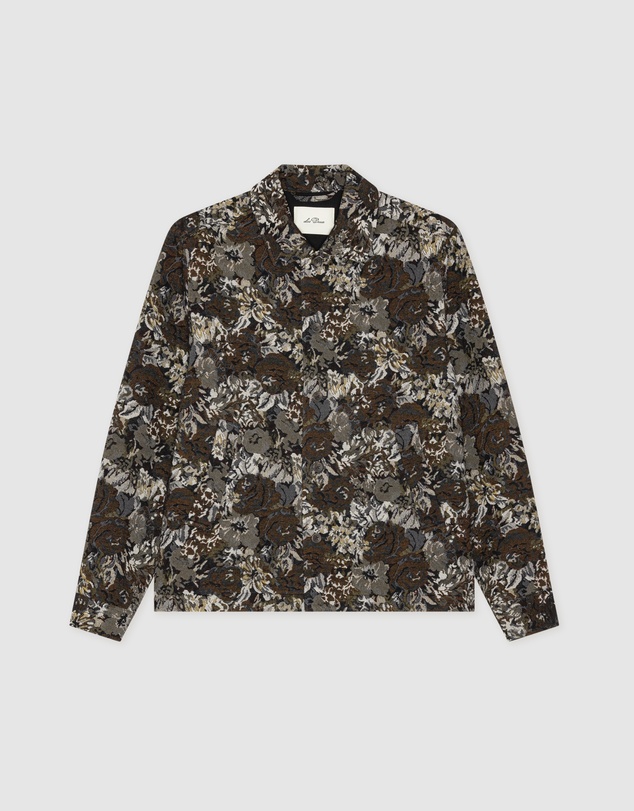 Les Deux - Rose Jacquard Overshirt