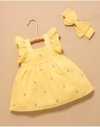 Purebaby - Butterfly Dress -Kids-Babies