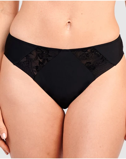 Sans Complexe - Perfect Shape Microfiber & Lace Brief