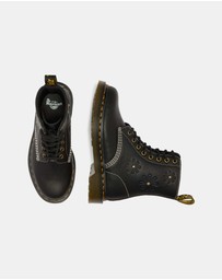 Dr Martens - 1460 Pascal Flower 8-Eye Boots - Women's