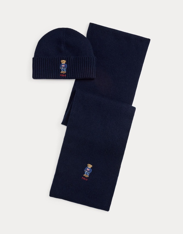 Polo Ralph Lauren - Polo Bear Beanie & Scarf Gift Set