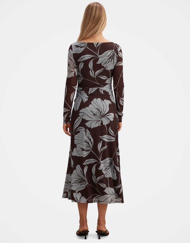 Forever New - Shelley Gathered Jersey Midi Dress