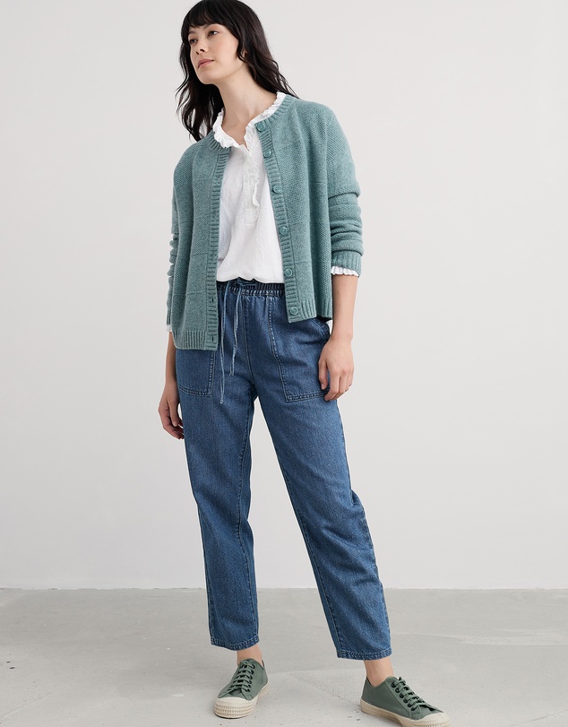 Seasalt - Seasalt Cornwall Blue Sholl Joggers