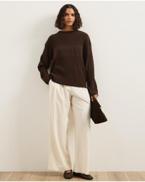 Atmos&Here - Irena Rib Knit Jumper