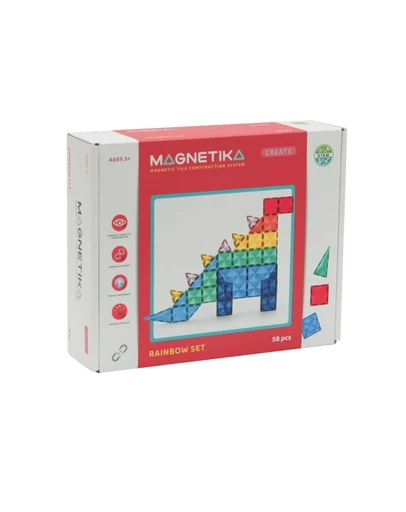 Magnetika - Rainbow Set 58pcs