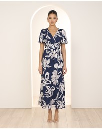Pilgrim - Lila Cross Over Maxi Dress