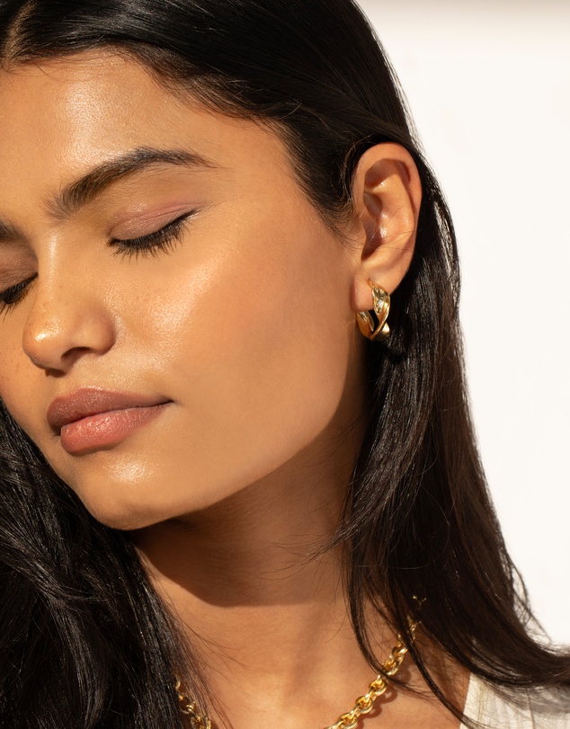 Mestige - Formation Earrings - 18K Gold Plated