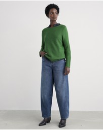 Seasalt - Seasalt Cornwall Green Makers Cotton Jumper
