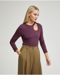 Oxford - Mimi Jersey Top
