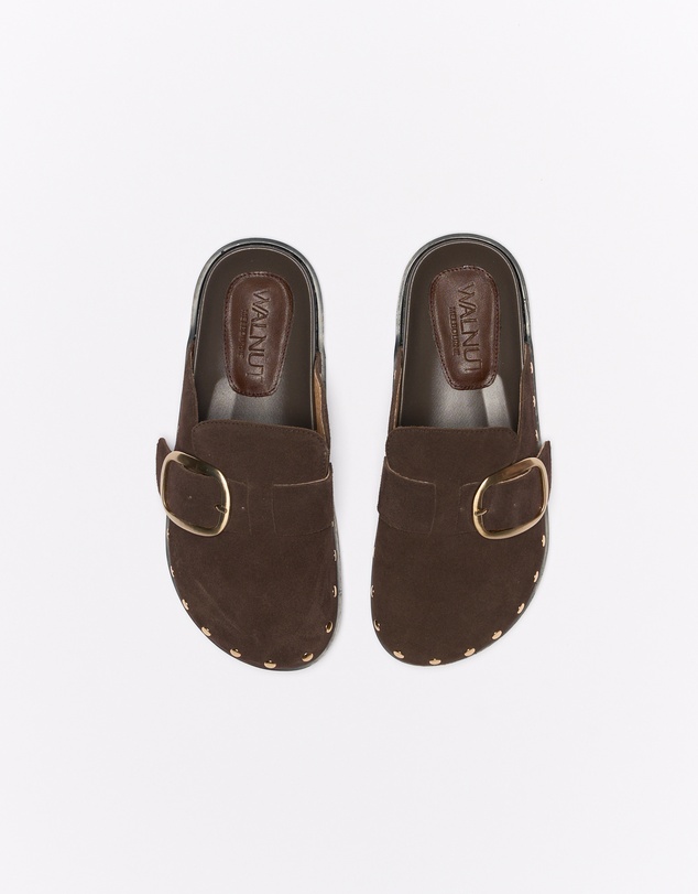 Walnut Melbourne - Mia Leather Mule