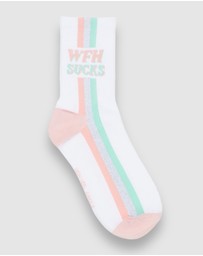 High Heel Jungle - WFH Sucks Socks