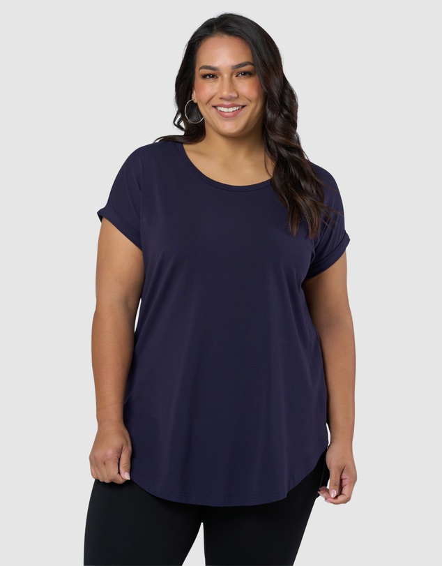 Indigo Tonic - Lauren Longline Tee