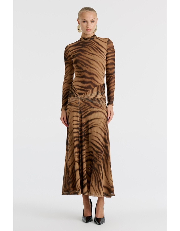 Bardot - Lea Printed Mesh Dress