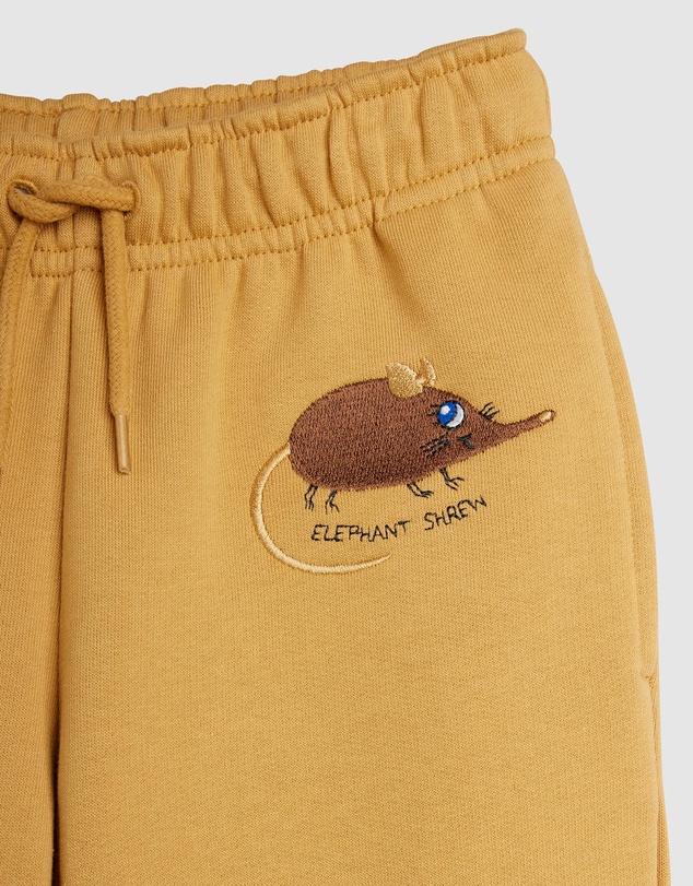 Mini Rodini - Elephant Shrew Embroidered Sweatpants - Babies-Teens