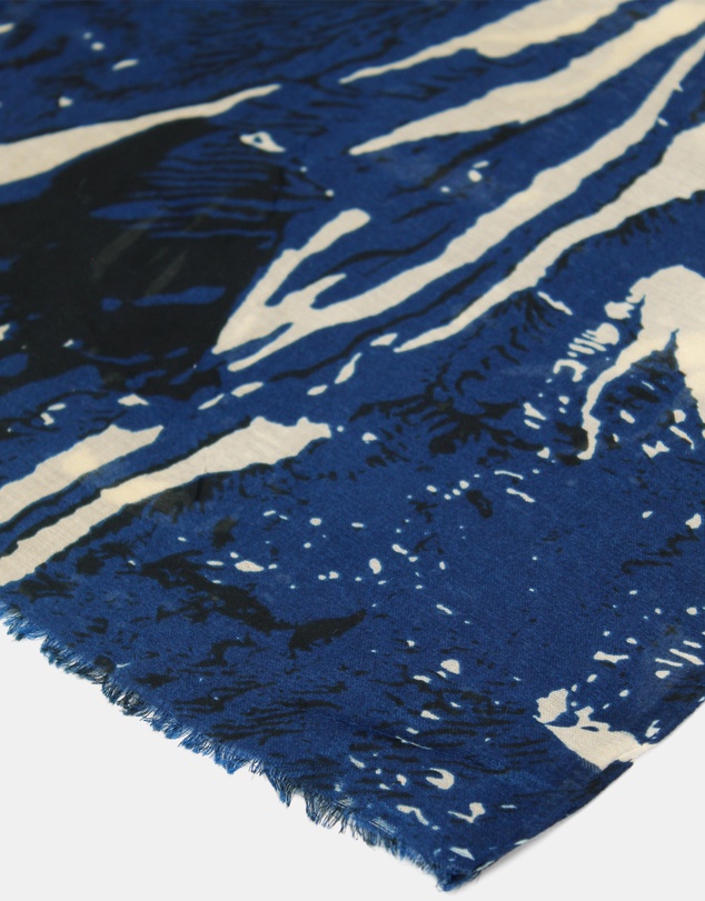 Morgan & Taylor - Selene Light-Weight Scarf in Blue
