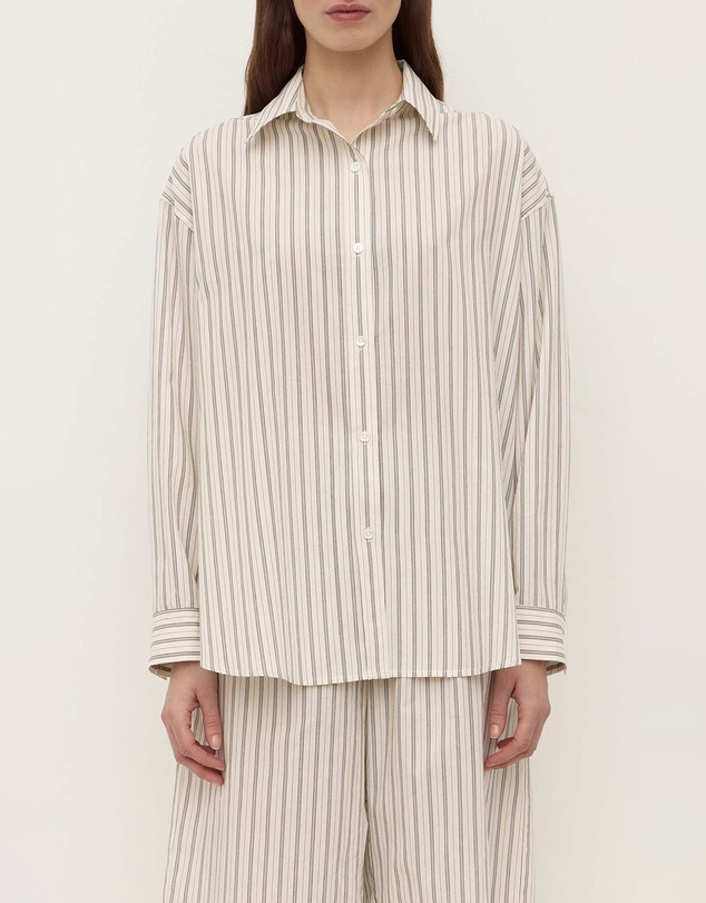 Assembly Label - Ria Stripe Long Sleeve Shirt