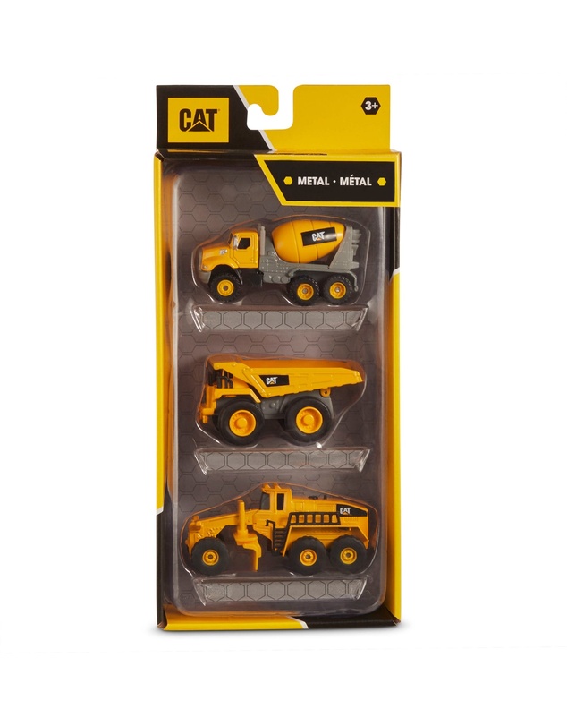 Caterpillar - CAT Metal 3 Pack - Assorted