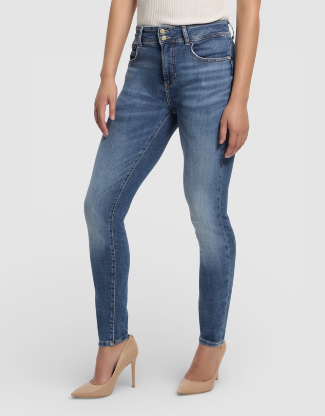 GUESS - Eco High-Rise Skinny Fit Shape Up Jeans