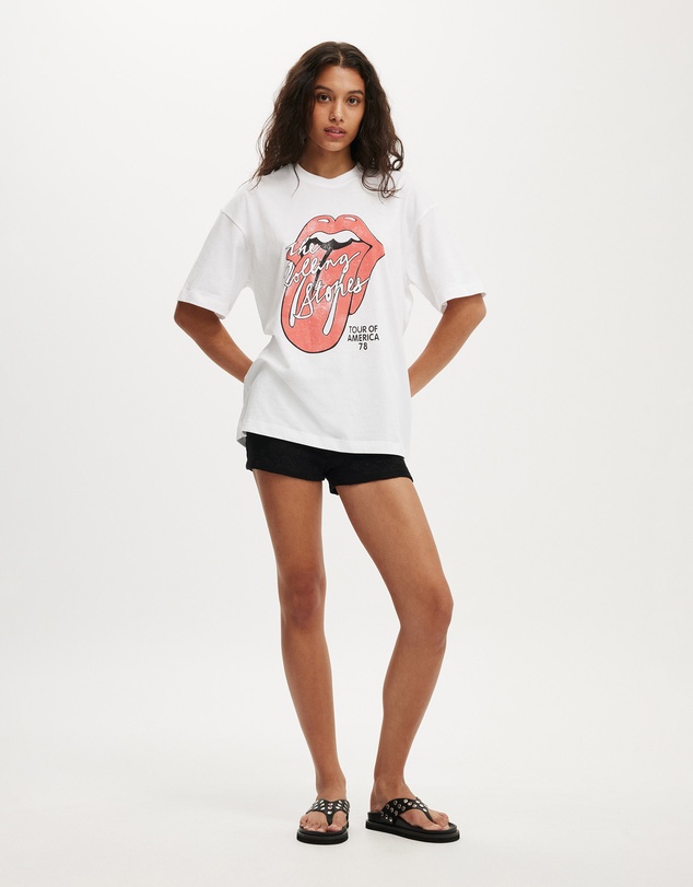 Cotton On - The Lcn Music Boxy Graphic Tee