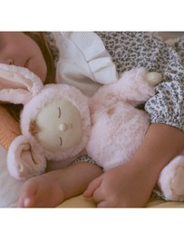 Olli Ella - Lullaby Cozy Dinkum Bunny Moppet - Pink