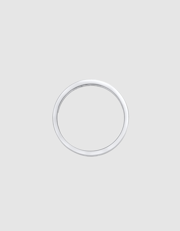 Kuzzoi - ICONIC EXCLUSIVE - Polished Band Ring in 925 Sterling Silver