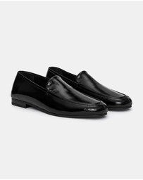 ARKET - Lacquered Leather Loafers - Women's
