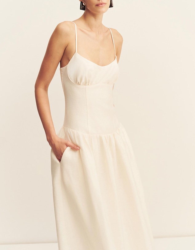 Shona Joy - Marlowe Panelled Bustier Maxi Dress