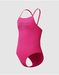 Speedo - Classic Logo One Piece - Kids-Teens