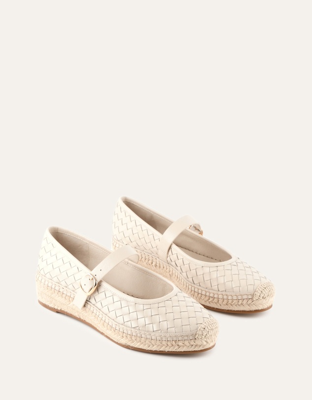 Jo Mercer - Elsie Woven Flat Espadrilles