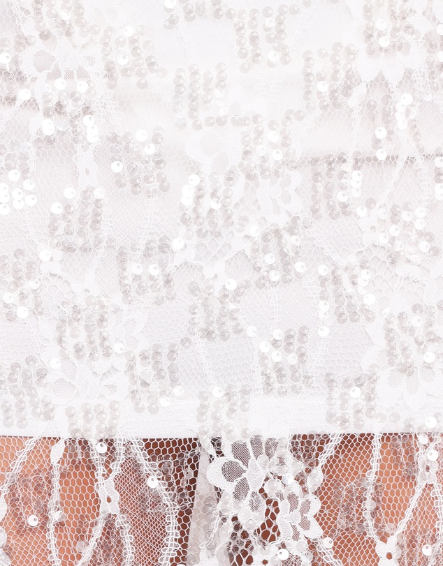 Petal & Pup - Yonder Sheer Panel Lace Maxi Skirt - White