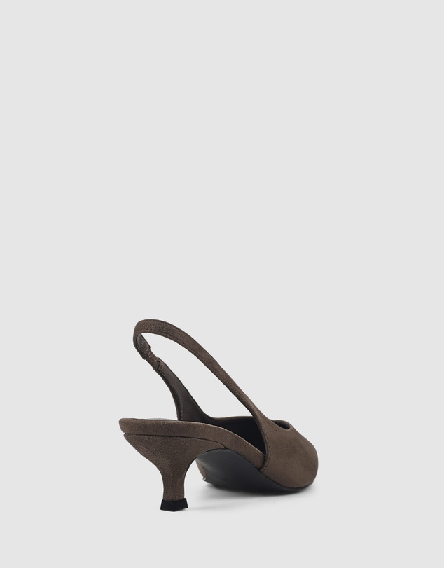Verali - Lush Slingback Kitten Heels