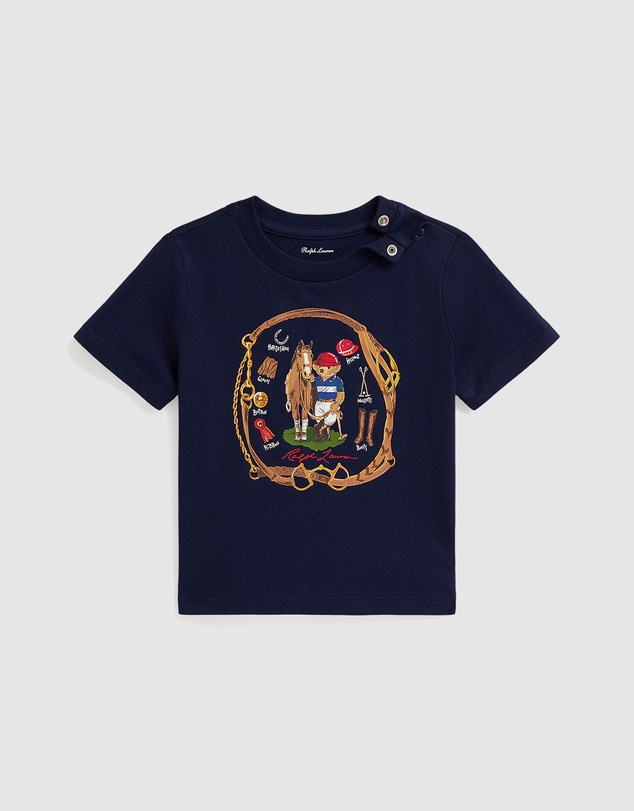 Polo Ralph Lauren - Polo Bear Cotton Jersey Tee - Babies