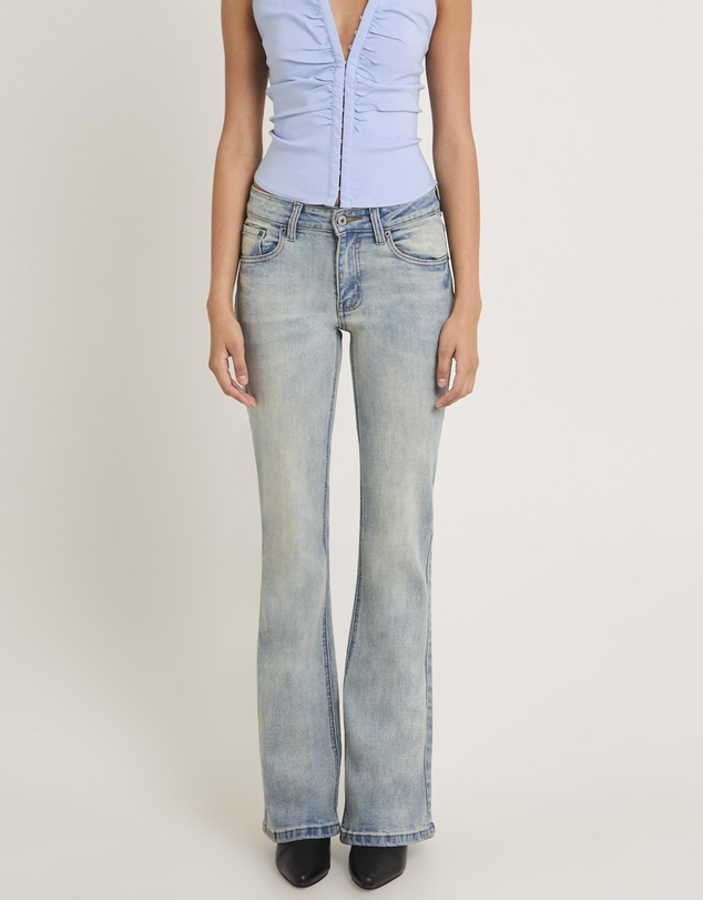 Insight - Rita Low Rise Flare Denim Jeans