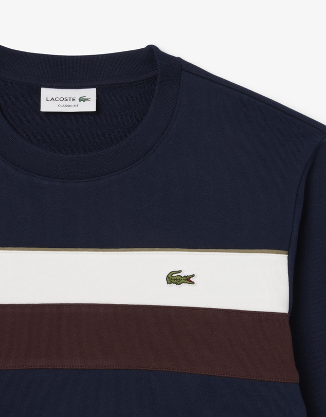 Lacoste - Colour Block Crew Neck Sweat