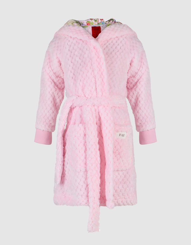Fleur Harris - 'Days of Enchantment' Snuggly Robe in Pink