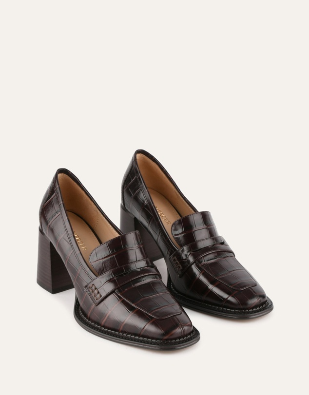Jo Mercer - Delilah Mid Heel Loafers