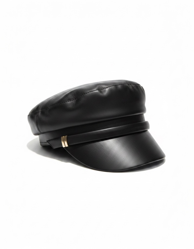 Mossée - Isla PU Leather Hat
