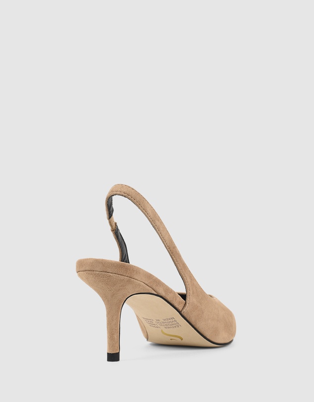 Siren - Yory Slingback Kitten Heels