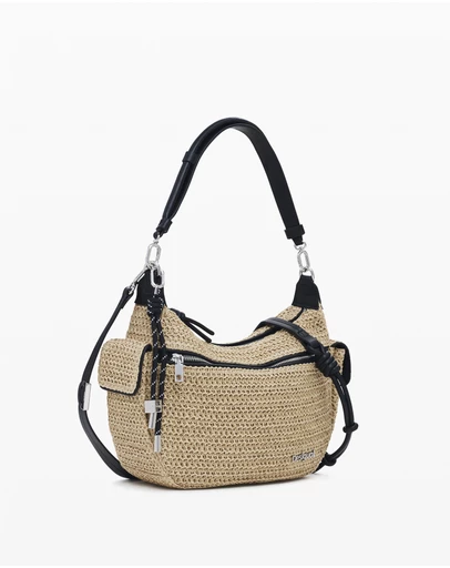 Desigual - Wicker logo bag