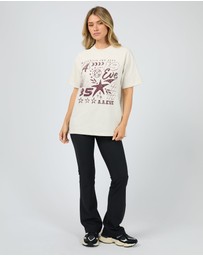 All About Eve - Destination Relaxed Tee Oat
