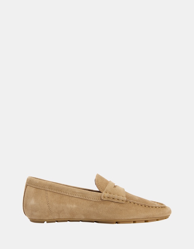 Tommy Hilfiger - Flag Soft Suede Driver Loafers - Women's