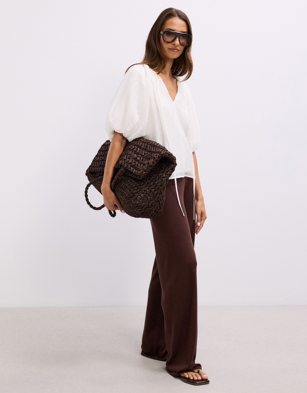 The Fated - Lila Puff Sleeve Blouse