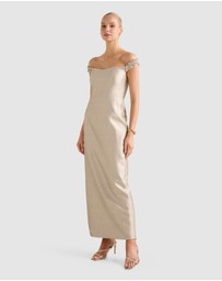 Forever New - Mindy Bardot Ruffle Midi