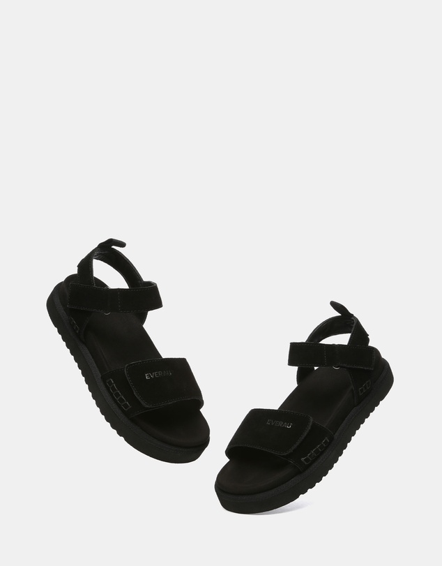 EVERAU - EverAU Ugg Carla Cow Suede Upper Sandals