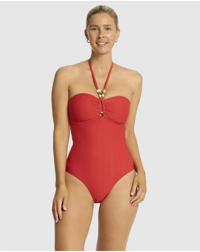 Sea Level Australia - Caracus Ring Bandeau One Piece