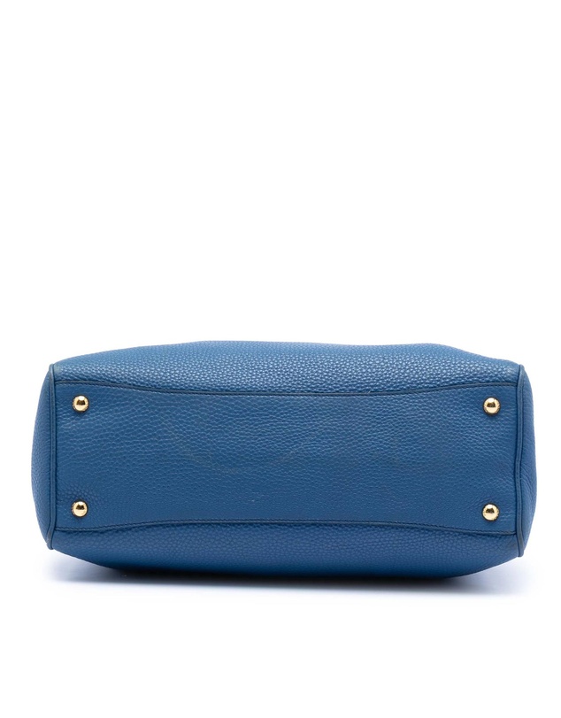 Pre-Loved by Azura Reborn - Pre-Loved Vitello Daino Zip Top Satchel